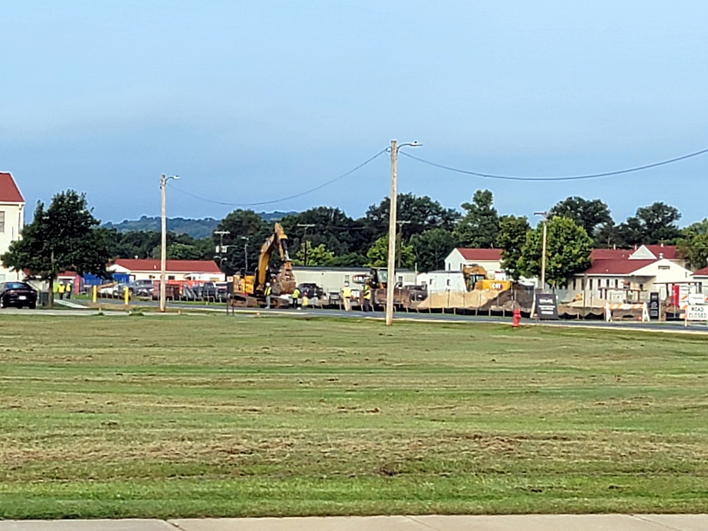 Construction operations for $11.96 million transient training brigade headquarters at Fort McCoy