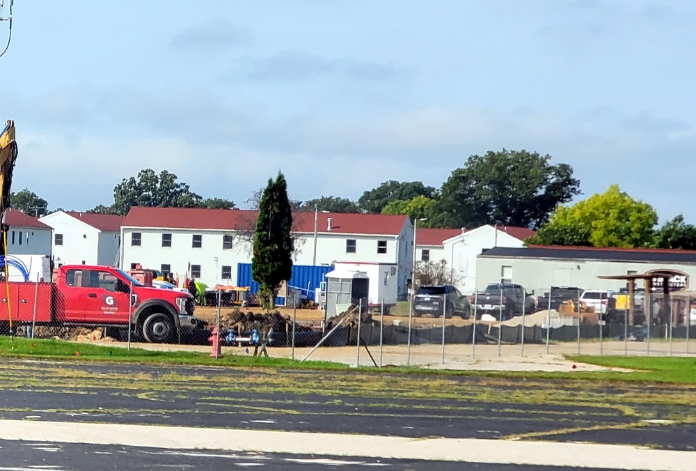 Construction operations for $11.96 million transient training brigade headquarters at Fort McCoy