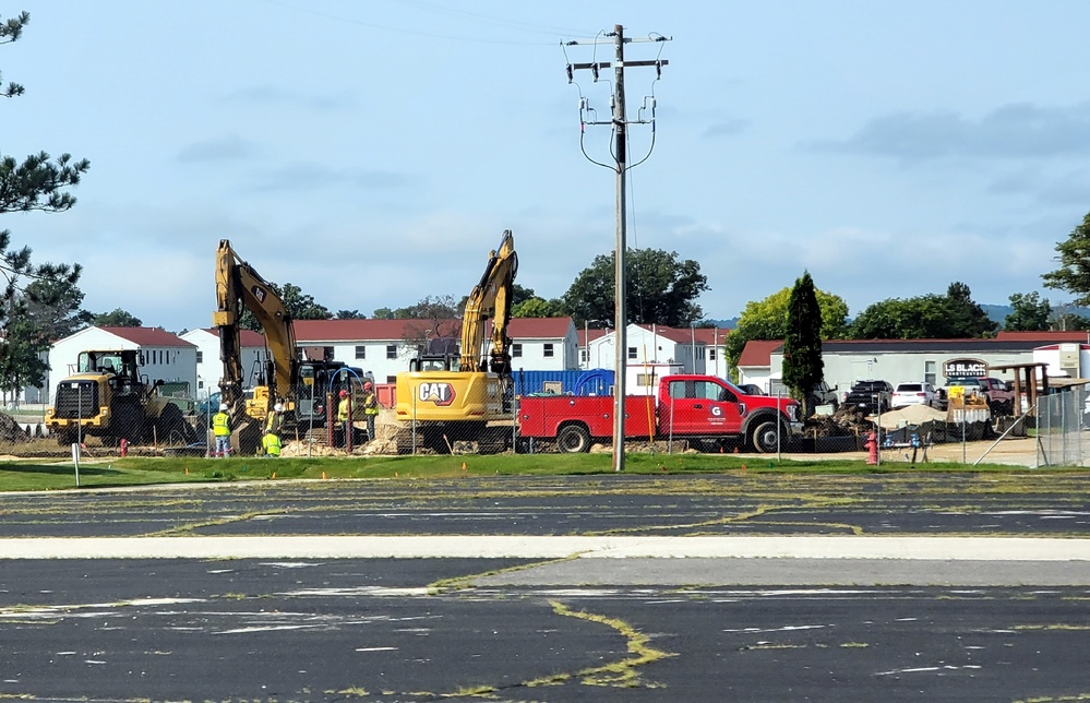 Construction operations for $11.96 million transient training brigade headquarters at Fort McCoy