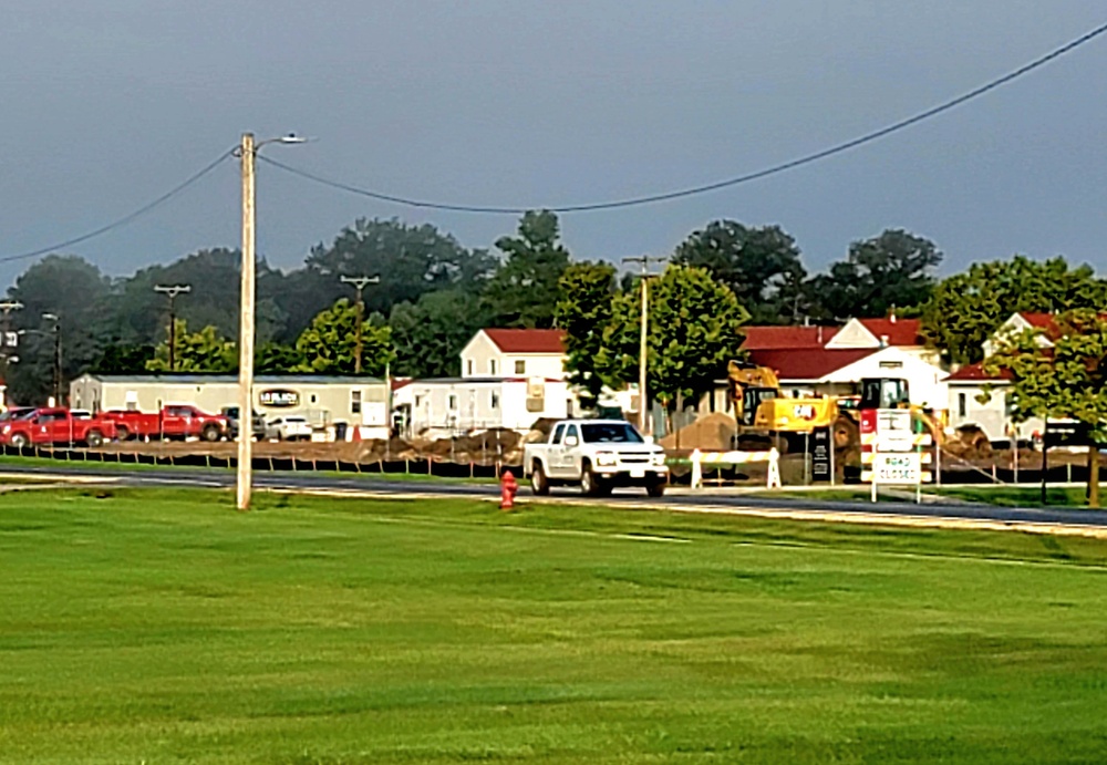 Construction operations for $11.96 million transient training brigade headquarters at Fort McCoy