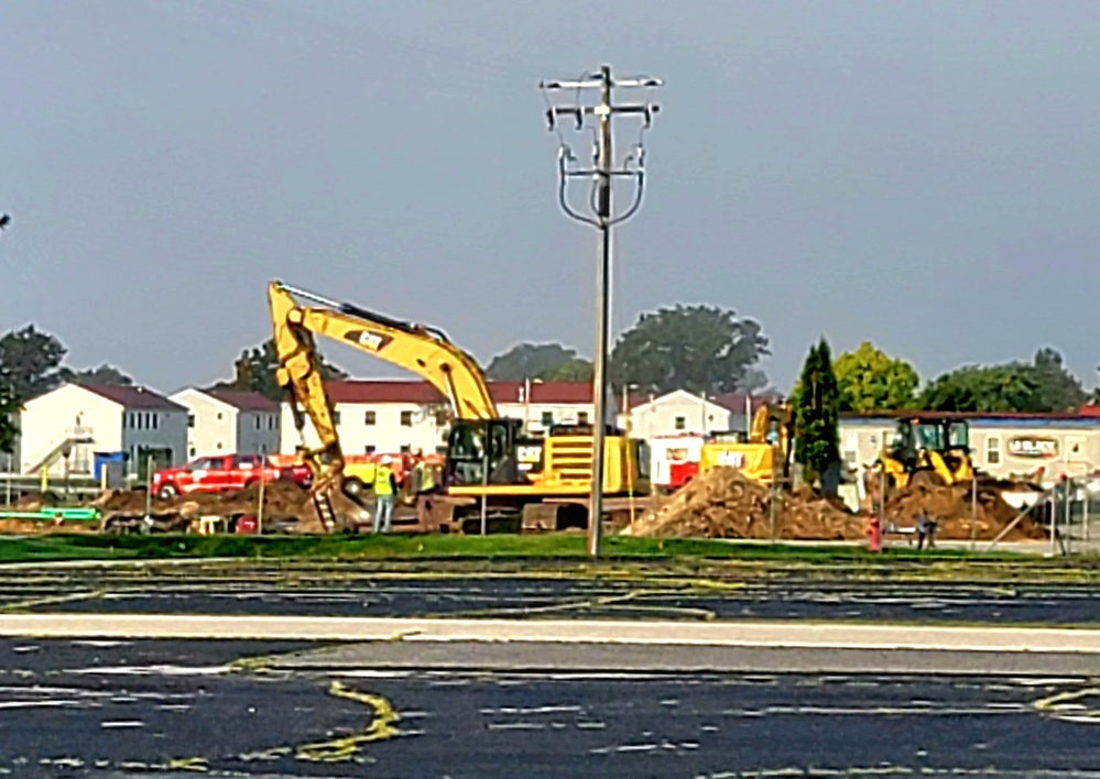 Construction operations for $11.96 million transient training brigade headquarters at Fort McCoy