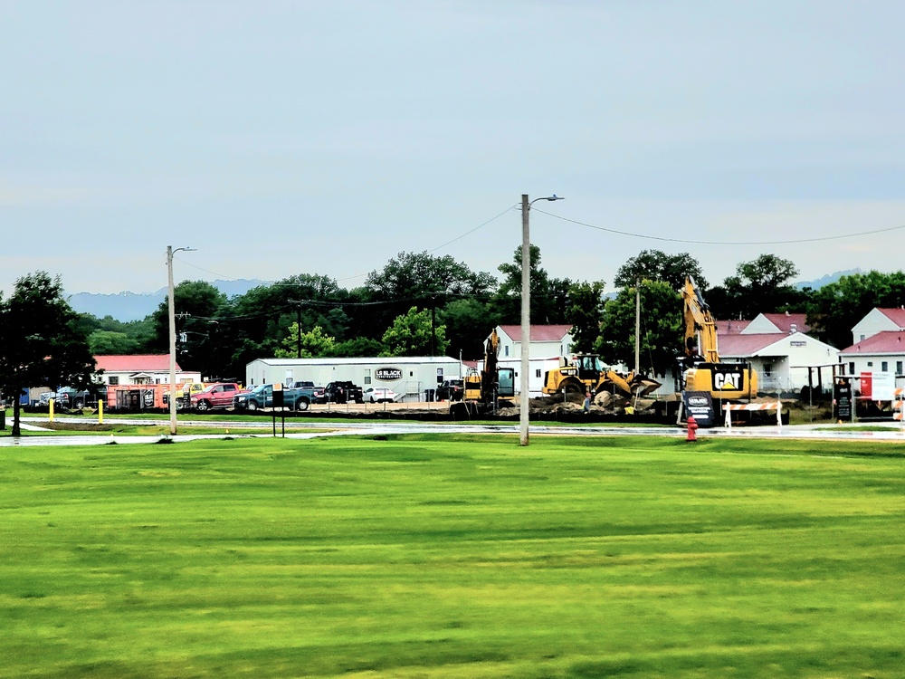 Construction operations for $11.96 million transient training brigade headquarters at Fort McCoy