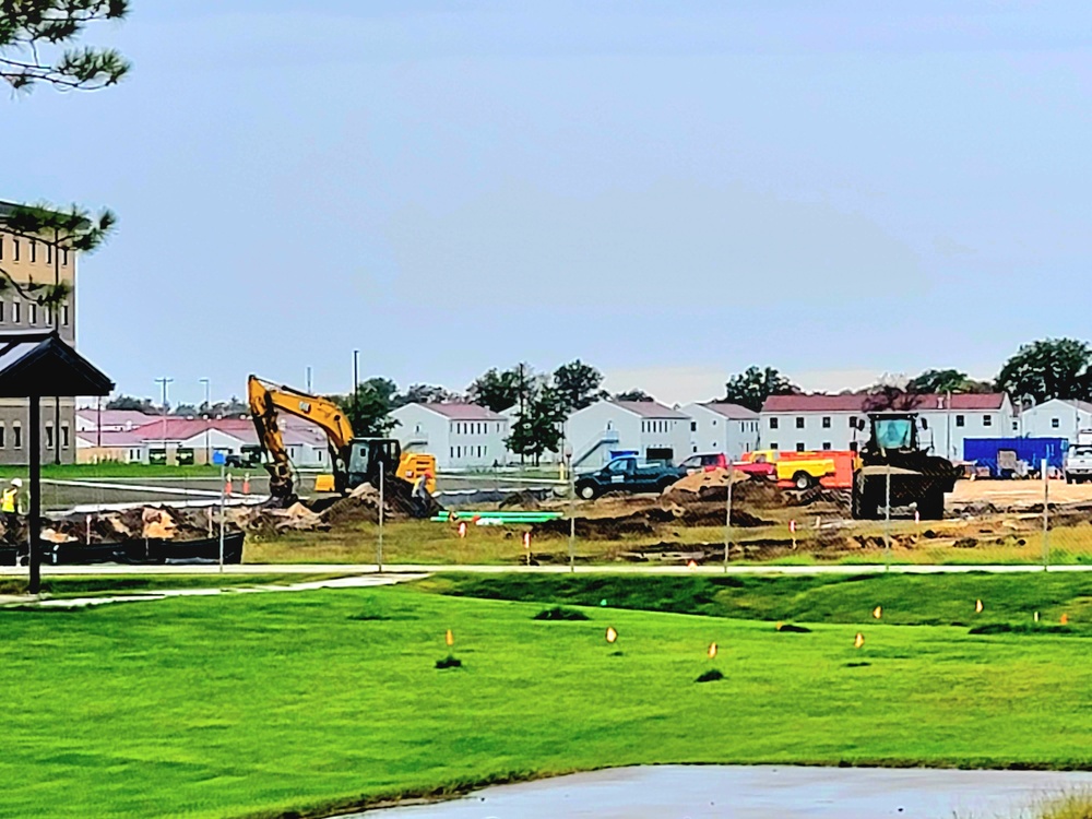 Construction operations for $11.96 million transient training brigade headquarters at Fort McCoy