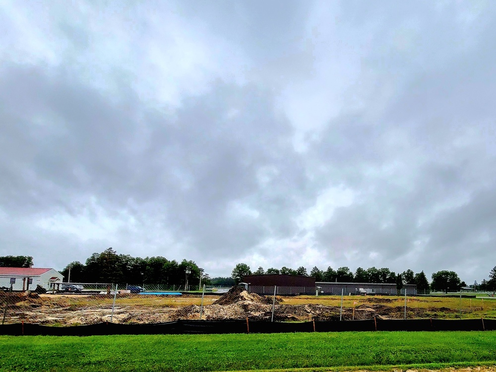 Construction operations for $11.96 million transient training brigade headquarters at Fort McCoy