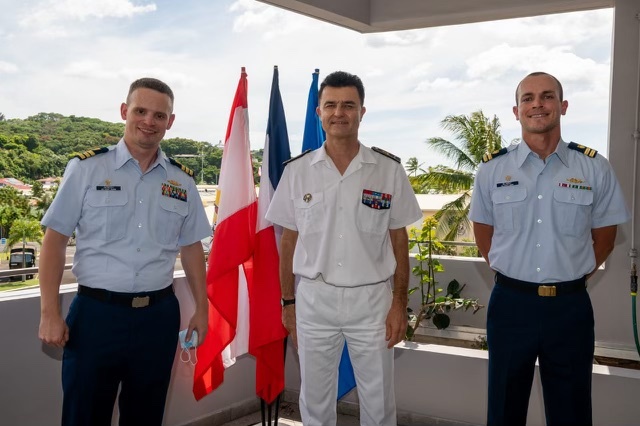 Rear Adm. Rey meets with U.S. Coast Guard cutter commanding officers