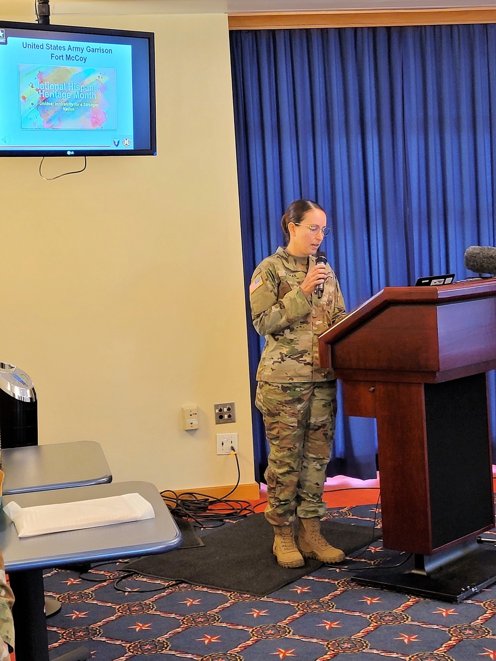 Scenes of Fort McCoy's 2022 National Hispanic Heritage Month observance