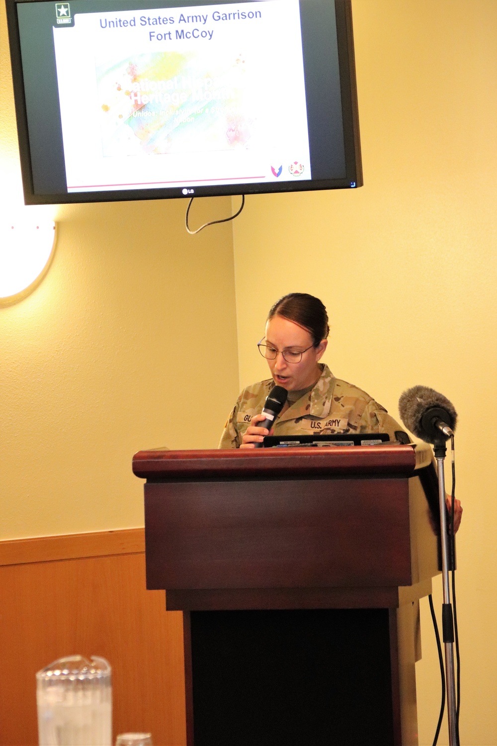 Scenes of Fort McCoy's 2022 National Hispanic Heritage Month observance