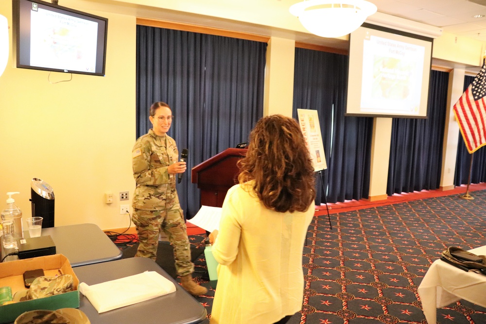 Scenes of Fort McCoy's 2022 National Hispanic Heritage Month observance