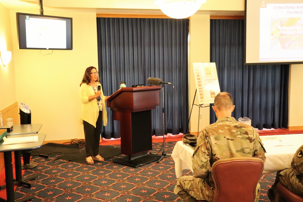 Scenes of Fort McCoy's 2022 National Hispanic Heritage Month observance