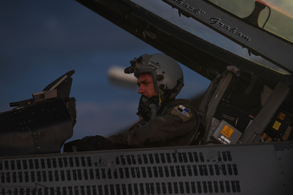 Spangdahlem Aircrew conduct Night flying