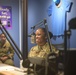 Chief Kelley in studio at AFN Kaiserslautern