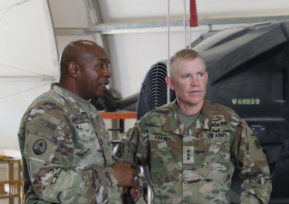 ARCENT CG visits TF Mustang