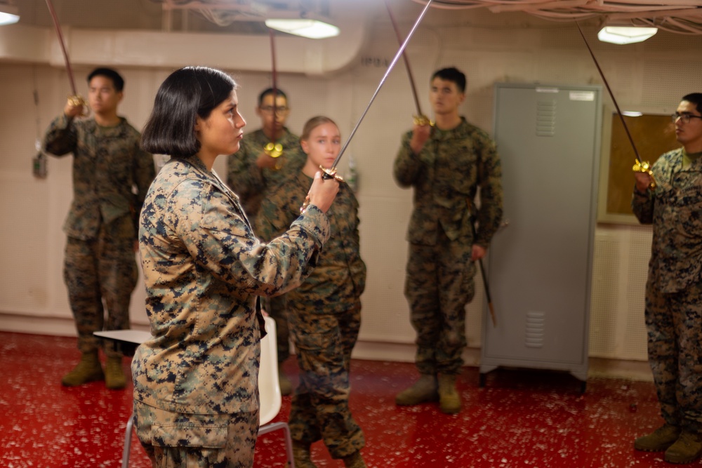 Corporals Course Embarked on USS Tripoli