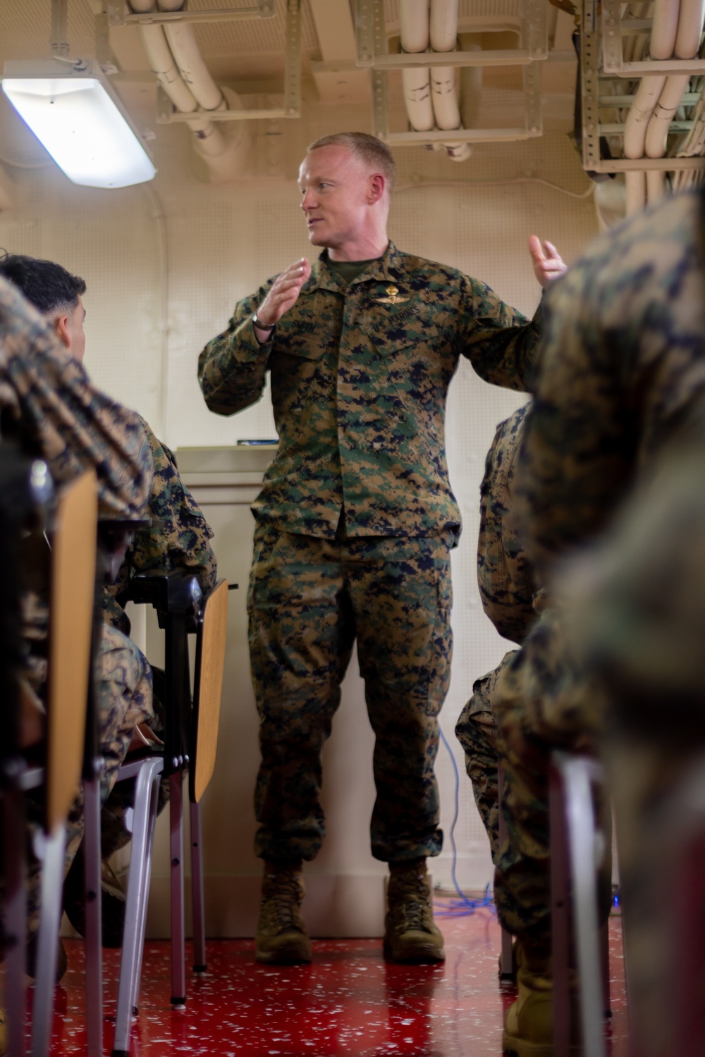 Corporals Course Embarked on USS Tripoli