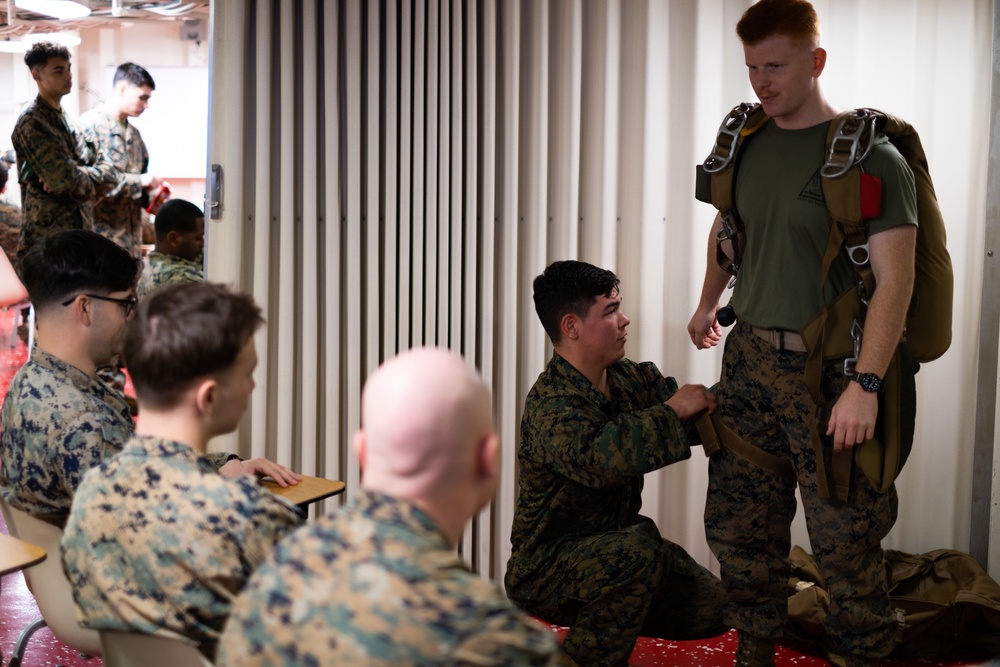 Corporals Course Embarked on USS Tripoli