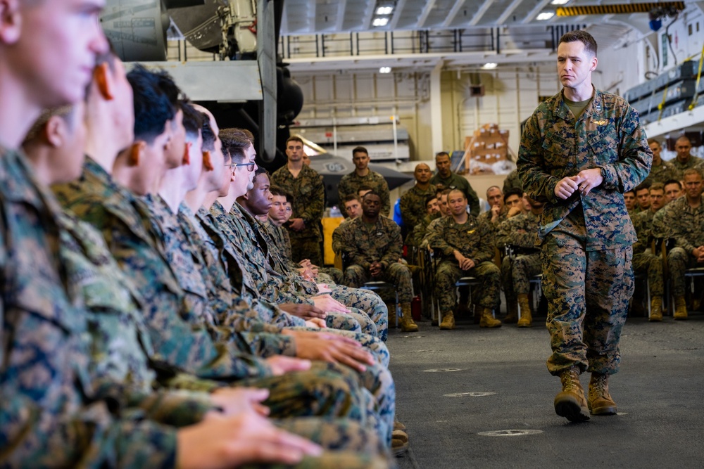 Corporals Course Embarked on USS Tripoli