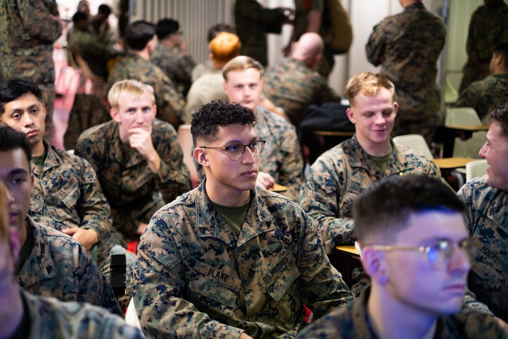 Corporals Course Embarked on USS Tripoli