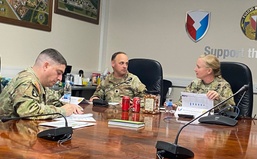 One of the Pentagon's top logistics leaders visits 405th AFSB