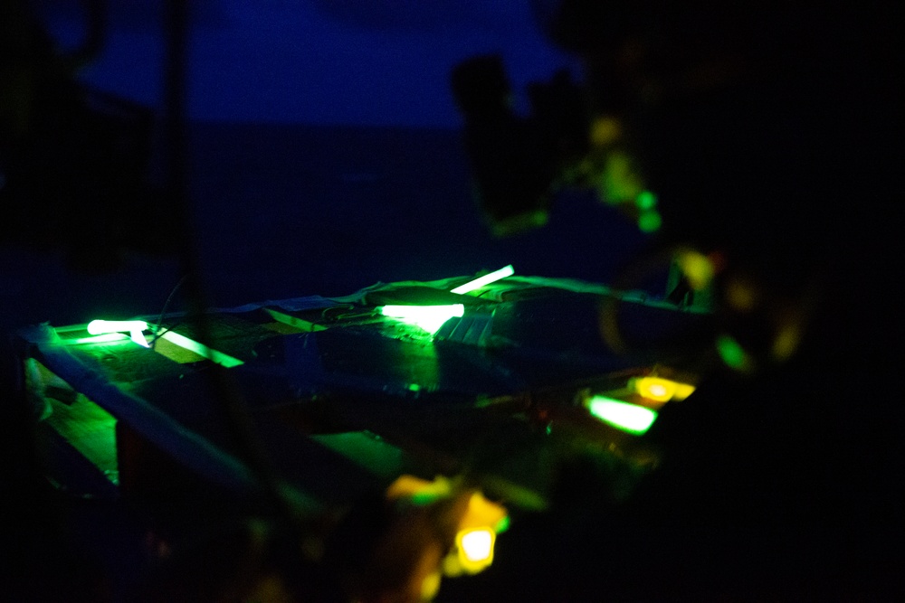BLT 2/5 Night Aerial Sniper Exercise