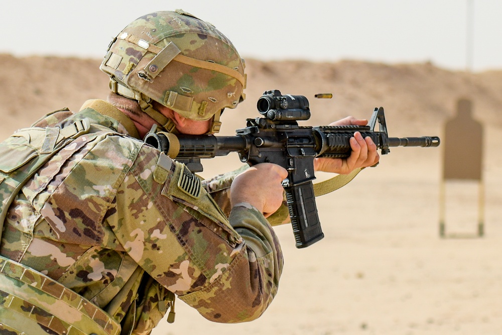 Task Force Americal weapons training