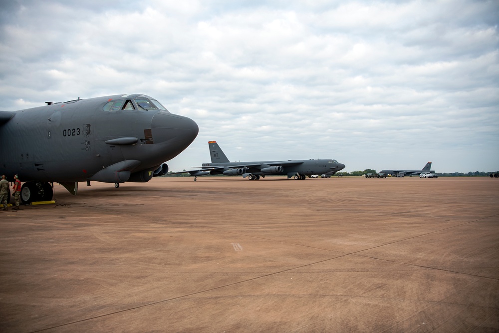 Bomber Task Force concludes strategic mission at RAF Fairford