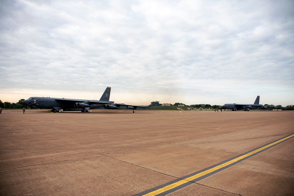 Bomber Task Force concludes strategic mission at RAF Fairford