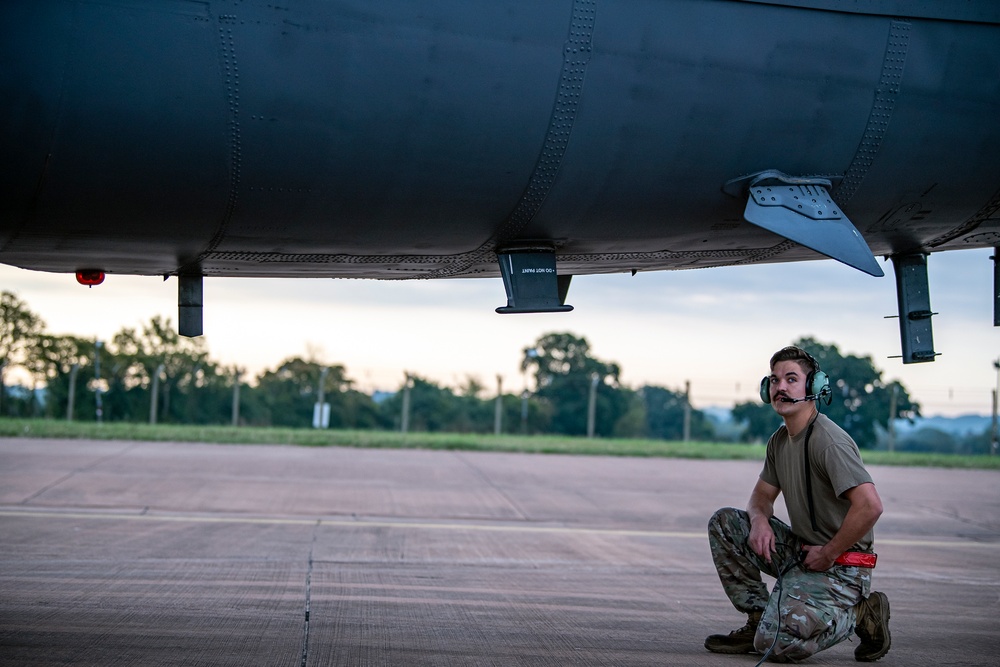 Bomber Task Force concludes strategic mission at RAF Fairford