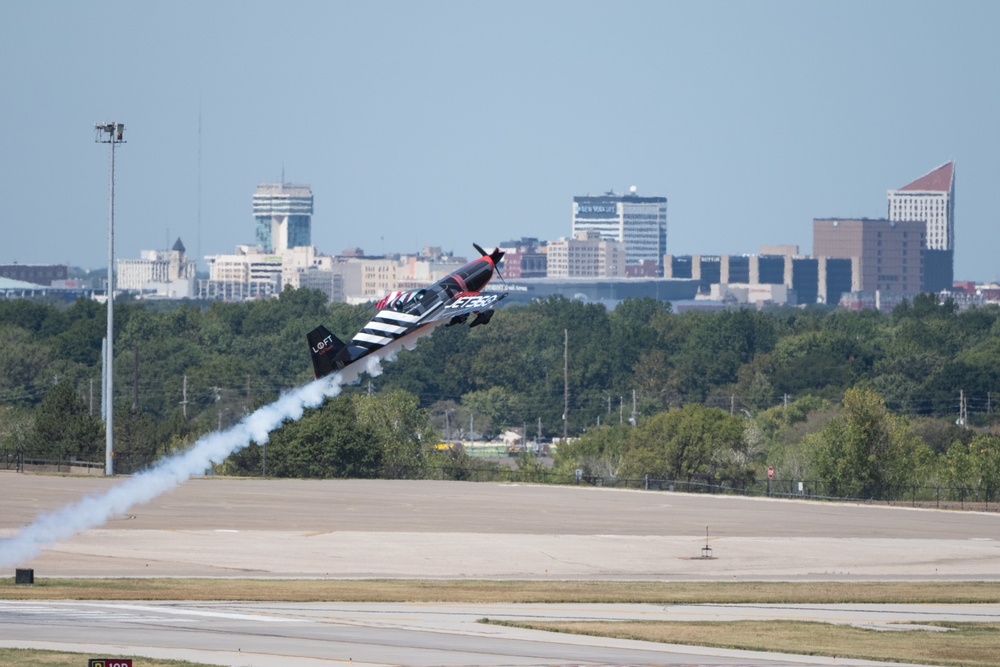 Spectators enjoy McConnell's Frontiers in Flight Air Show