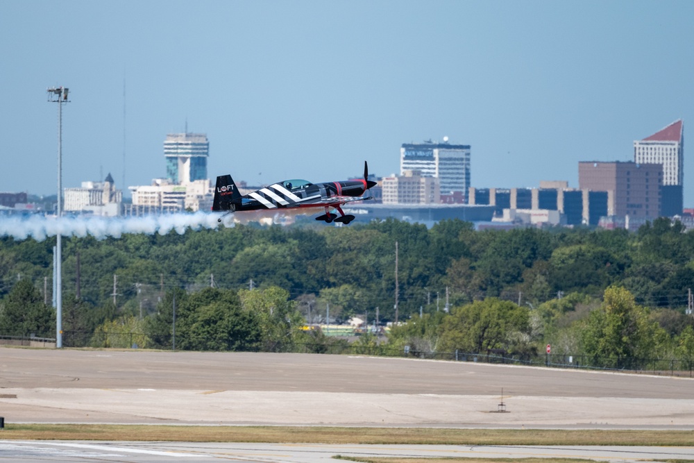 Spectators enjoy McConnell's Frontiers in Flight Air Show