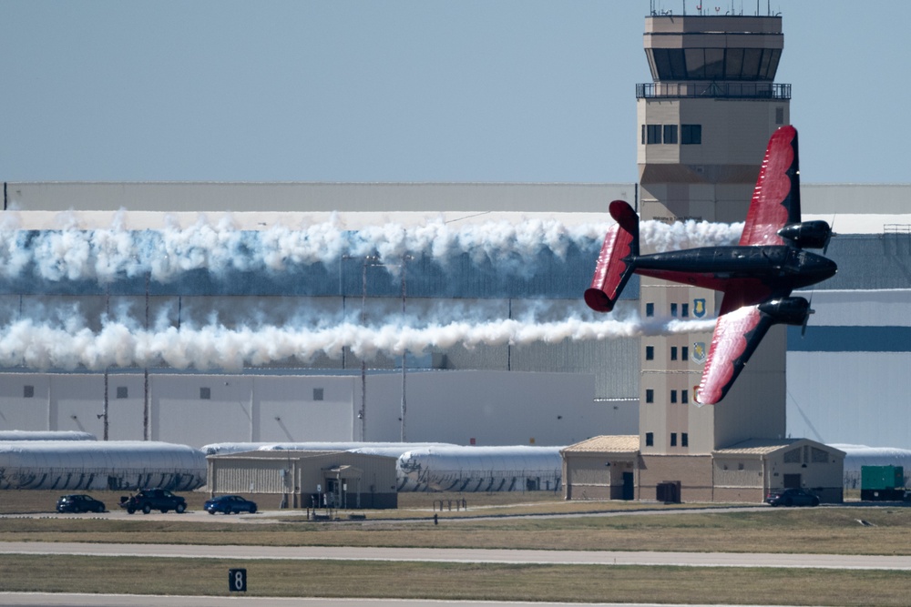 Spectators enjoy McConnell's Frontiers in Flight Air Show