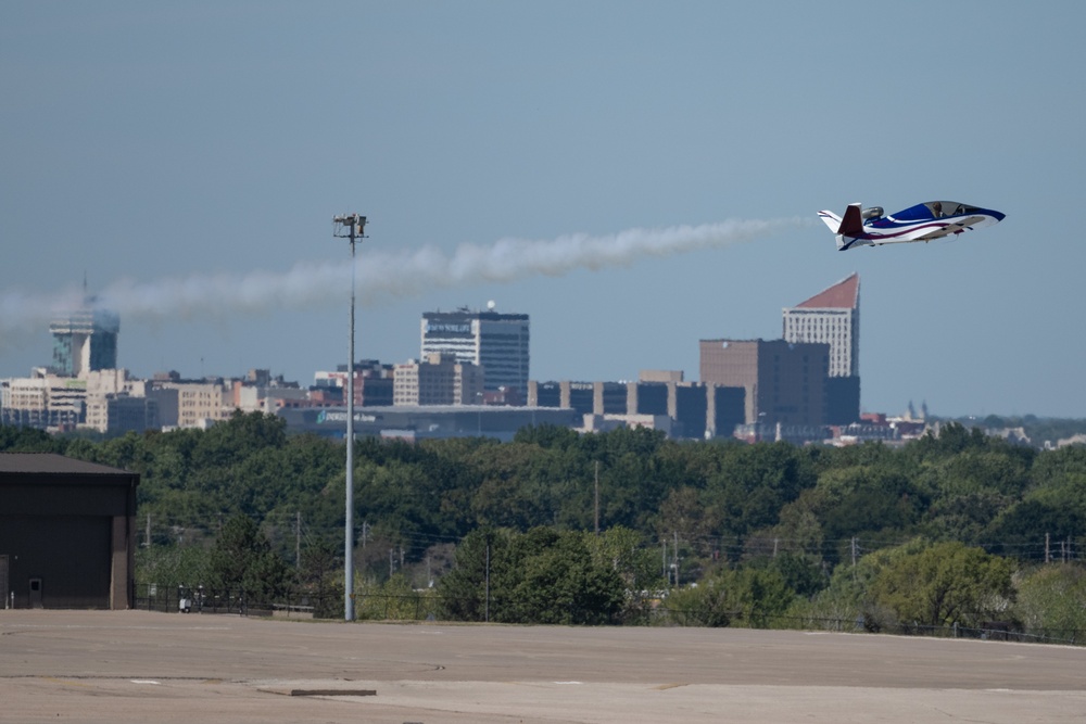 Spectators enjoy McConnell's Frontiers in Flight Air Show