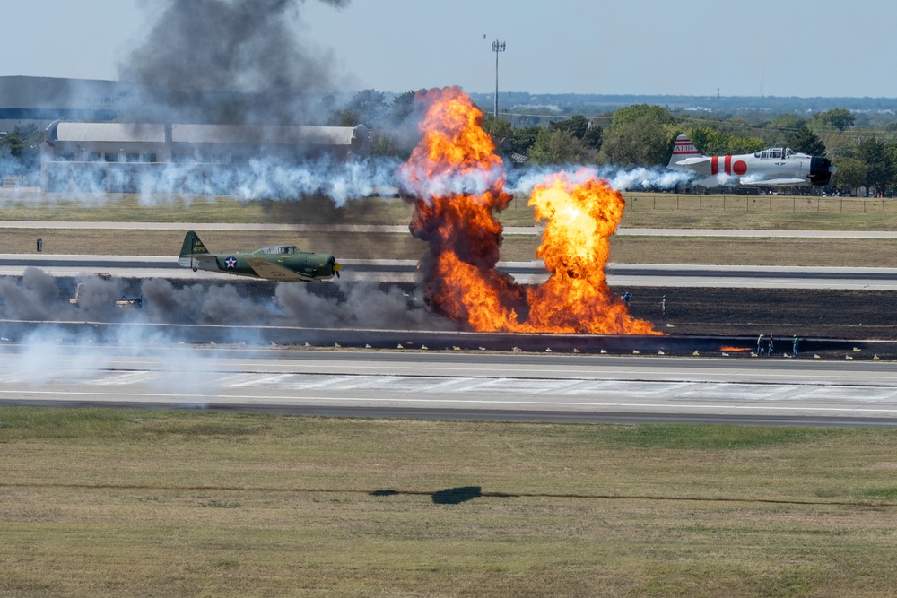 Spectators enjoy McConnell's Frontiers in Flight Air Show