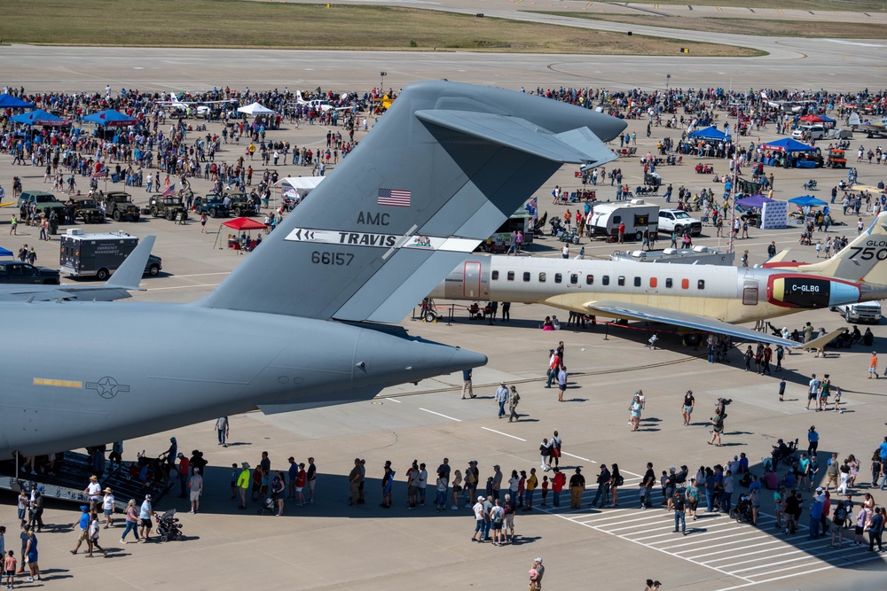 Spectators enjoy McConnell's Frontiers in Flight Air Show