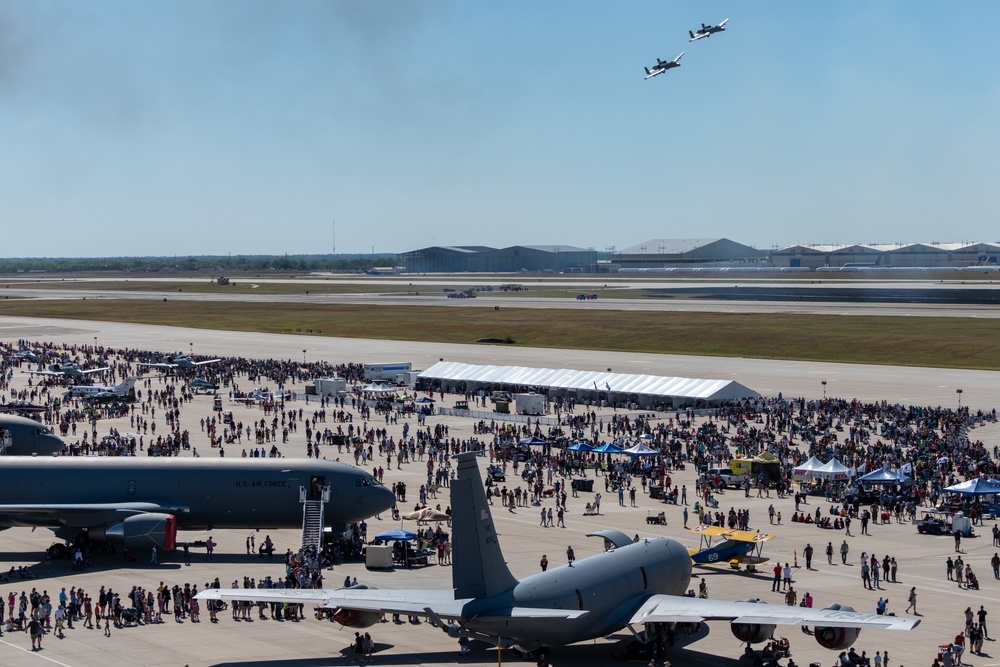 Spectators enjoy McConnell's Frontiers in Flight Air Show