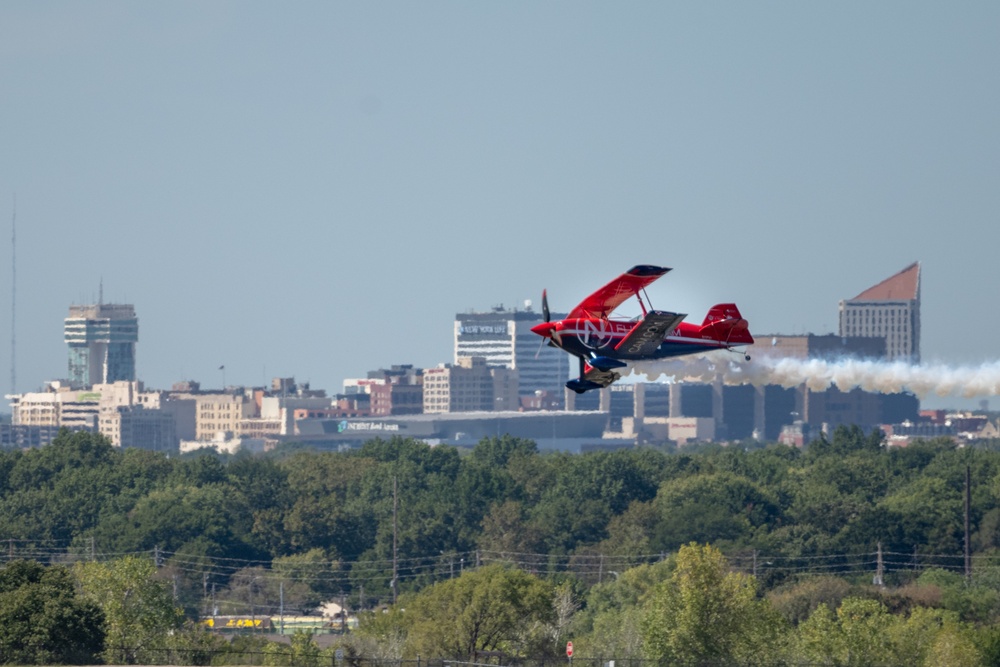 Spectators enjoy McConnell's Frontiers in Flight Air Show