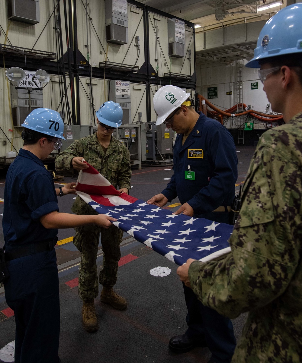 USS Carl Vinson (CVN 70) Sailors Conduct Routine Operations