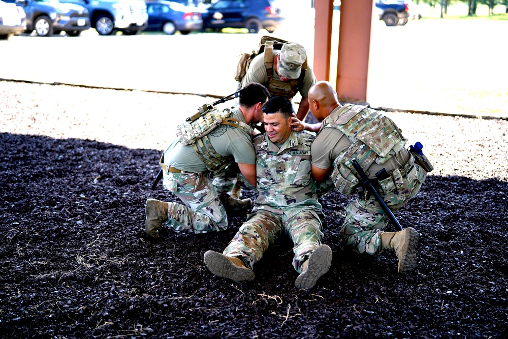 DPS and TXANG participate in an excercise with the Capitol Area Strike Team