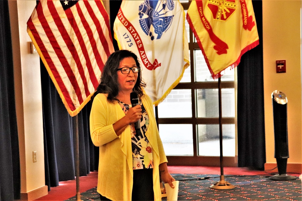 Scenes of Fort McCoy's 2022 National Hispanic Heritage Month observance