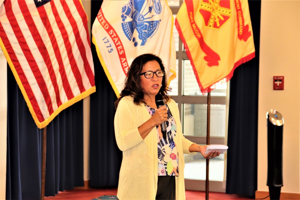 Scenes of Fort McCoy's 2022 National Hispanic Heritage Month observance