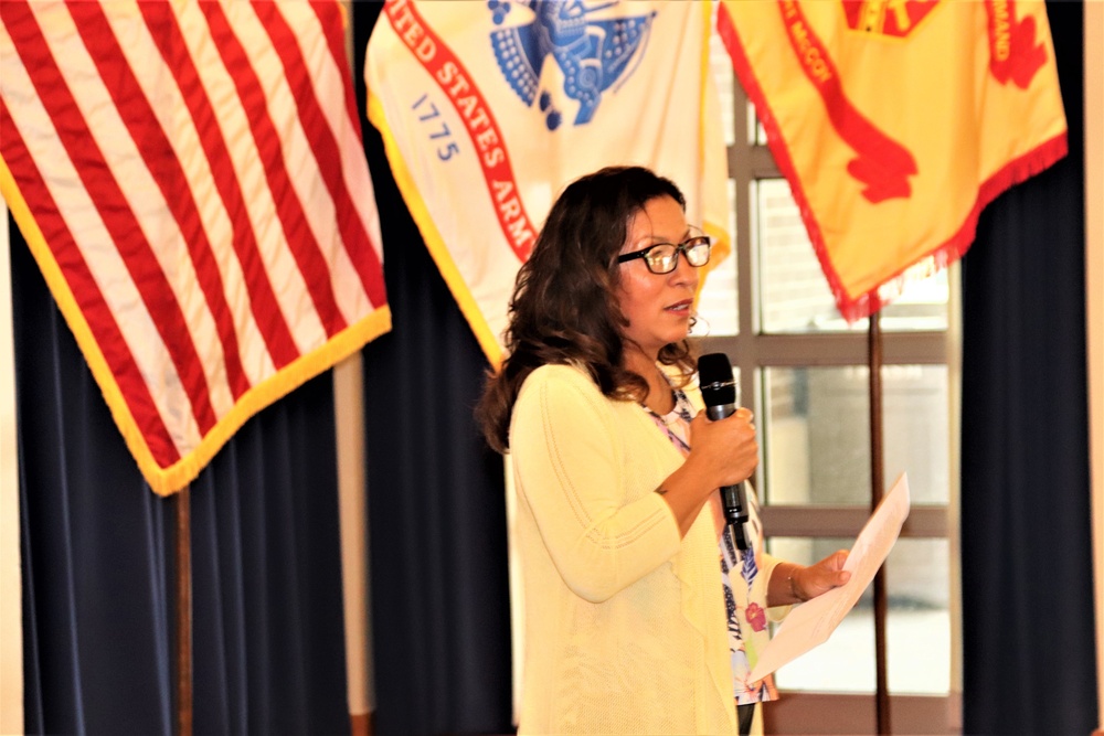 Scenes of Fort McCoy's 2022 National Hispanic Heritage Month observance