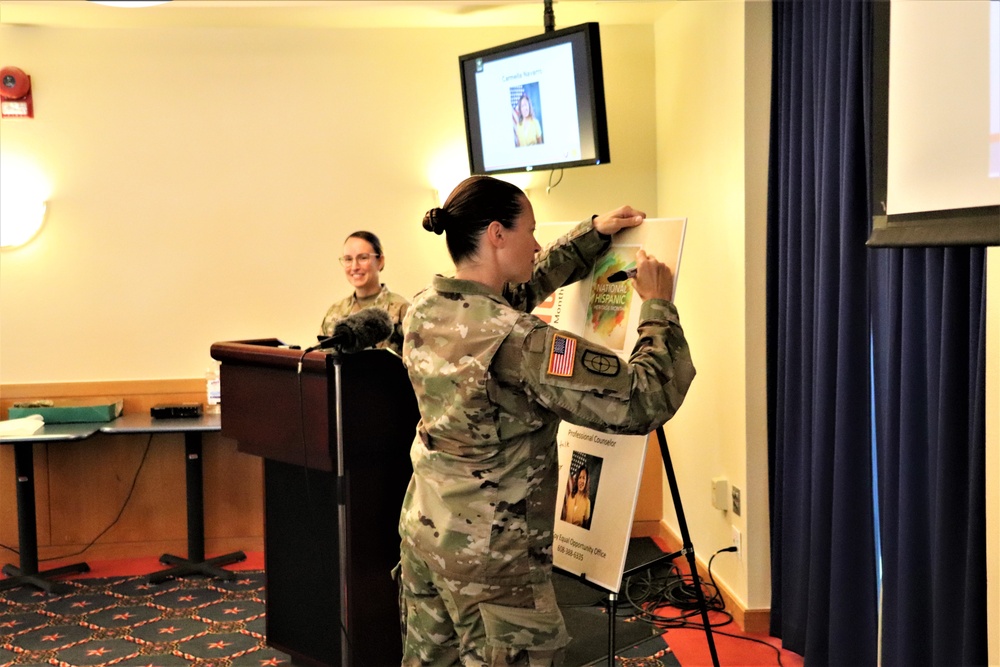 Scenes of Fort McCoy's 2022 National Hispanic Heritage Month observance