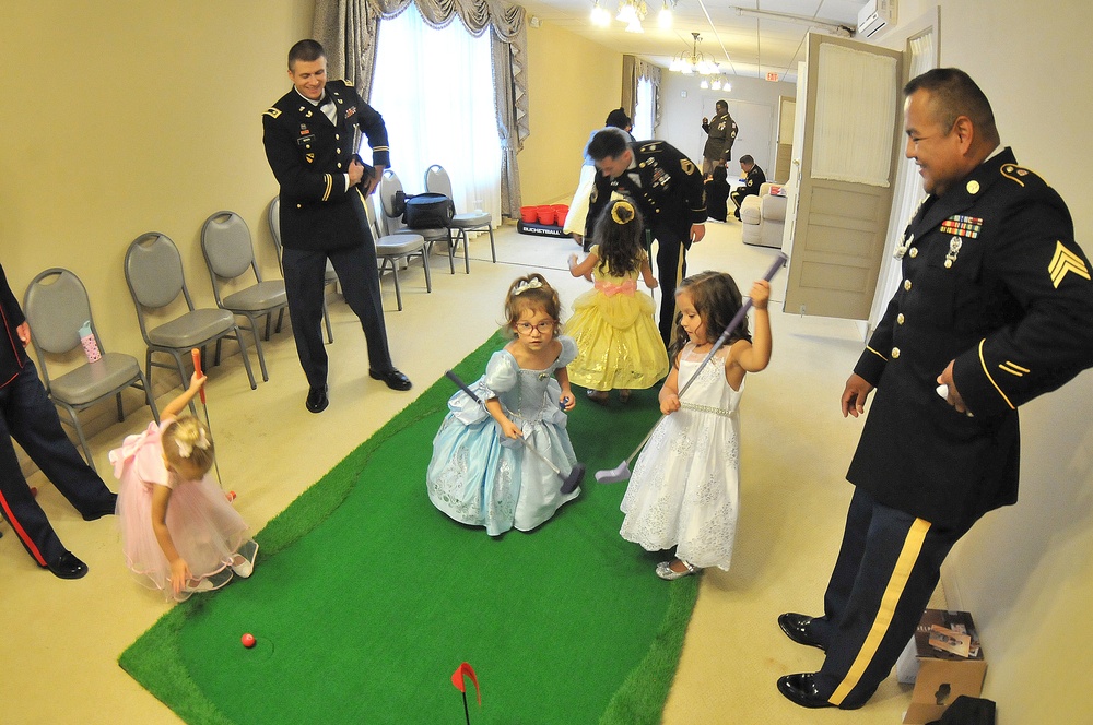 Father-daughter ball builds family bonds at Fort Lee