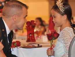 Father-daughter ball builds family bonds at Fort Lee