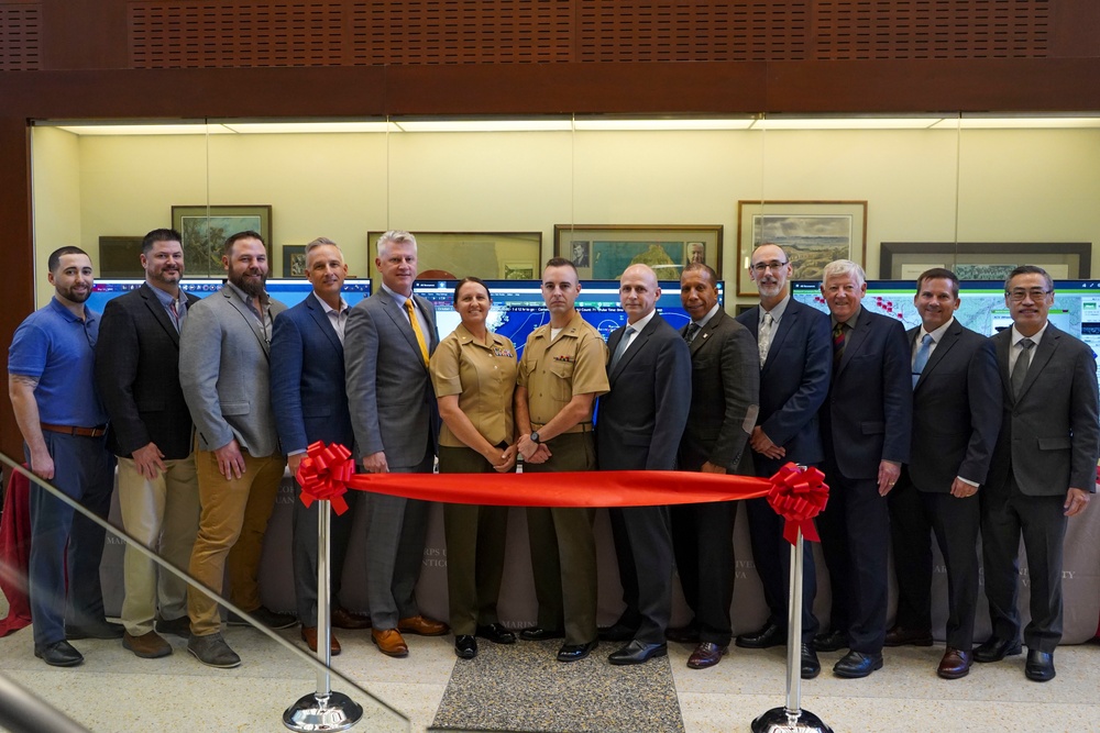 Marine Corps University hosts the Wargaming Cloud Ribbon Cutting Ceremony