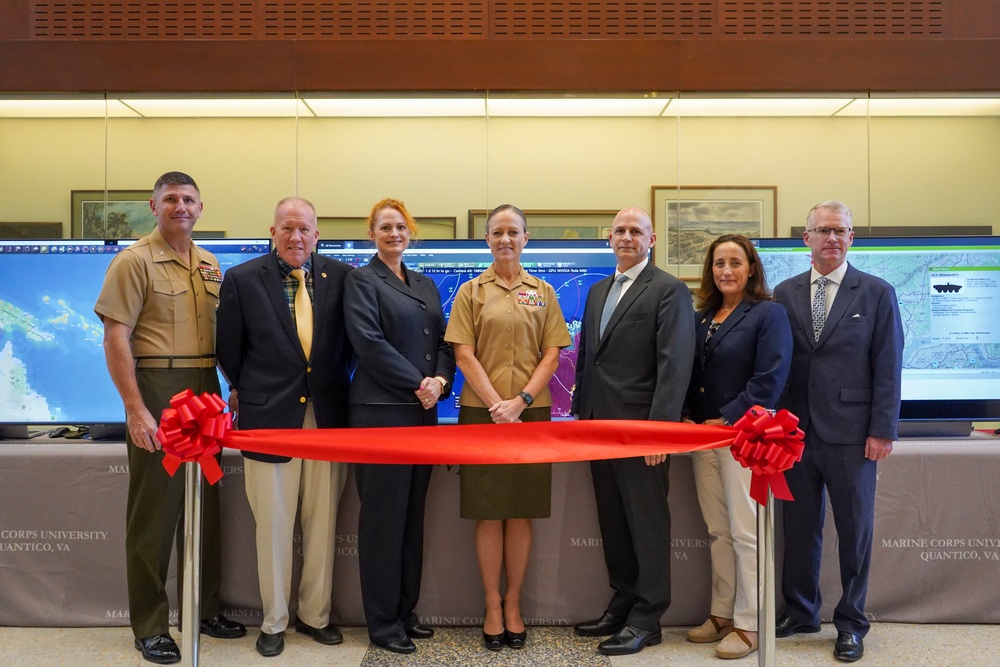 Marine Corps University hosts the Wargaming Cloud Ribbon Cutting Ceremony