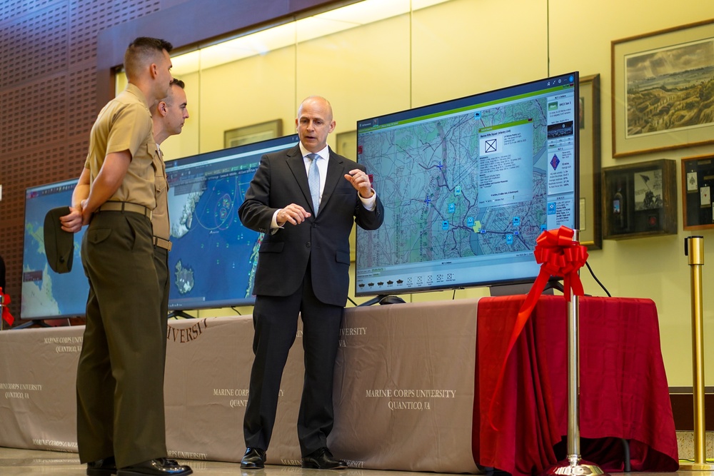 Marine Corps University hosts the Wargaming Cloud Ribbon Cutting Ceremony