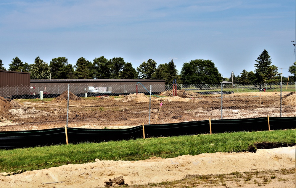 Construction operations for $11.96 million transient training brigade headquarters at Fort McCoy