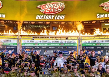 First Team Shares Cavalry Pride at Texas Motor Speedway