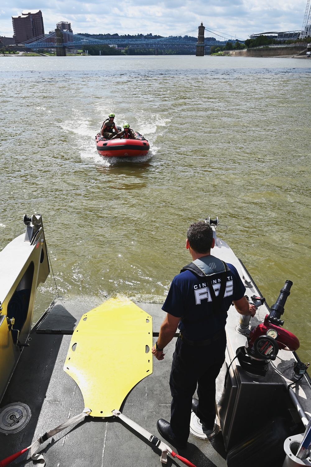 178th Wing demonstrates Swift Water Rescue capability
