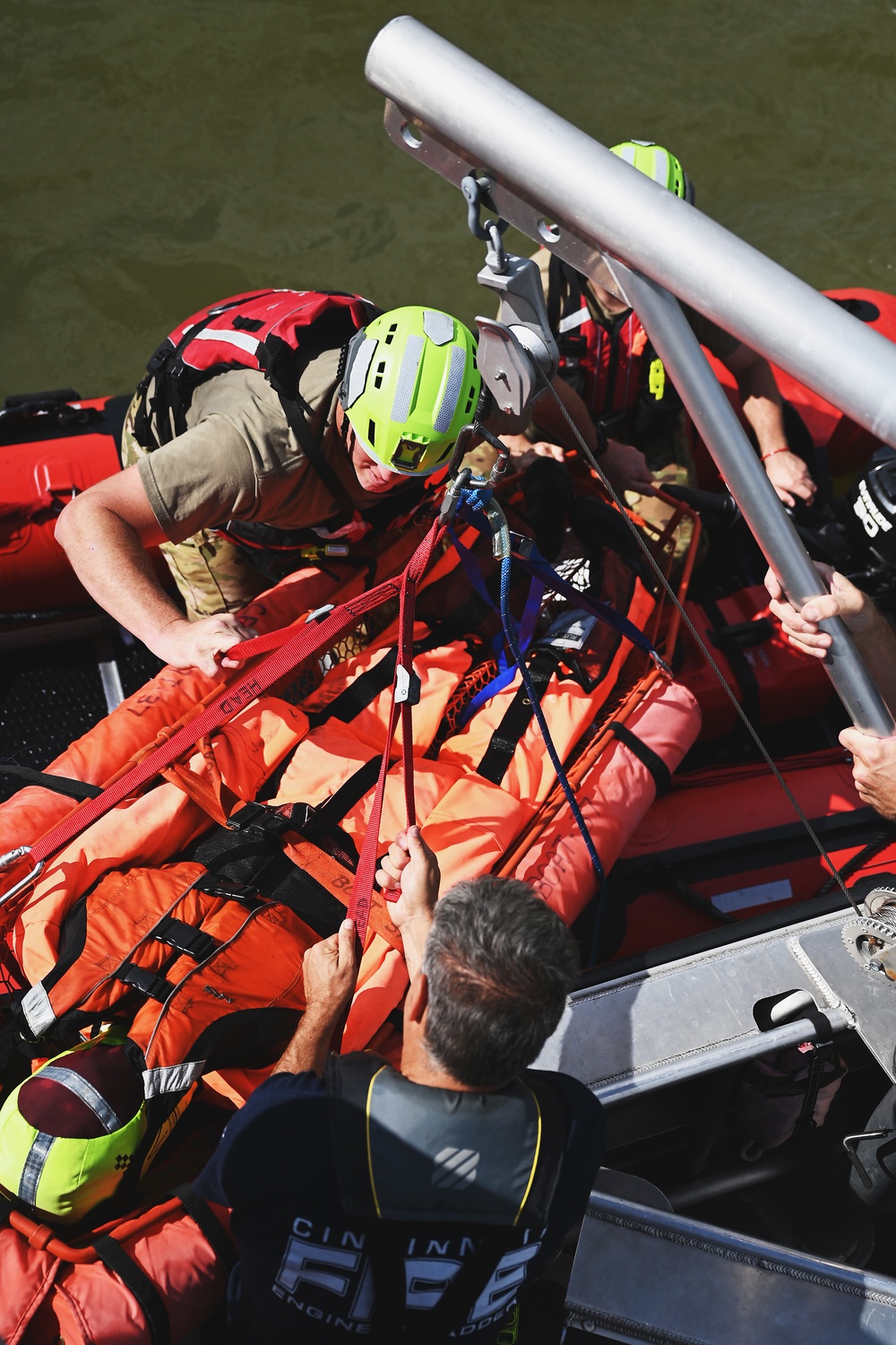 178th Wing demonstrates Swift Water Rescue capability